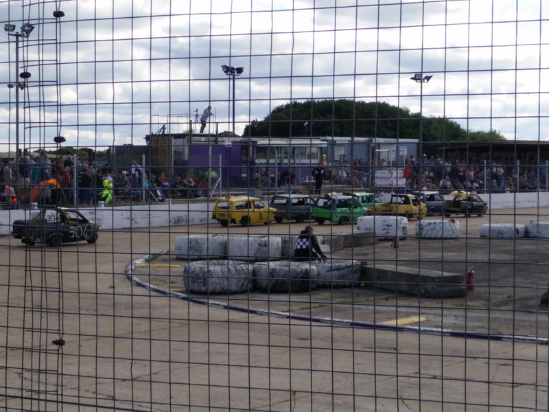 Illustration for article titled Went to watch some Banger racing today